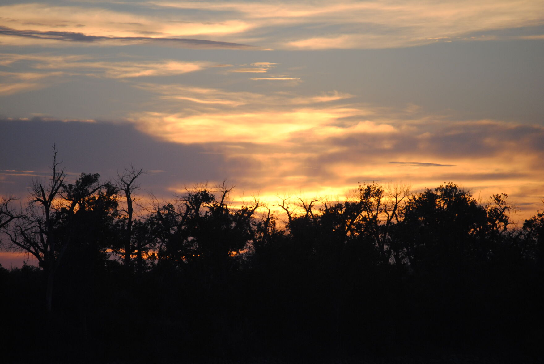Oahe dusk